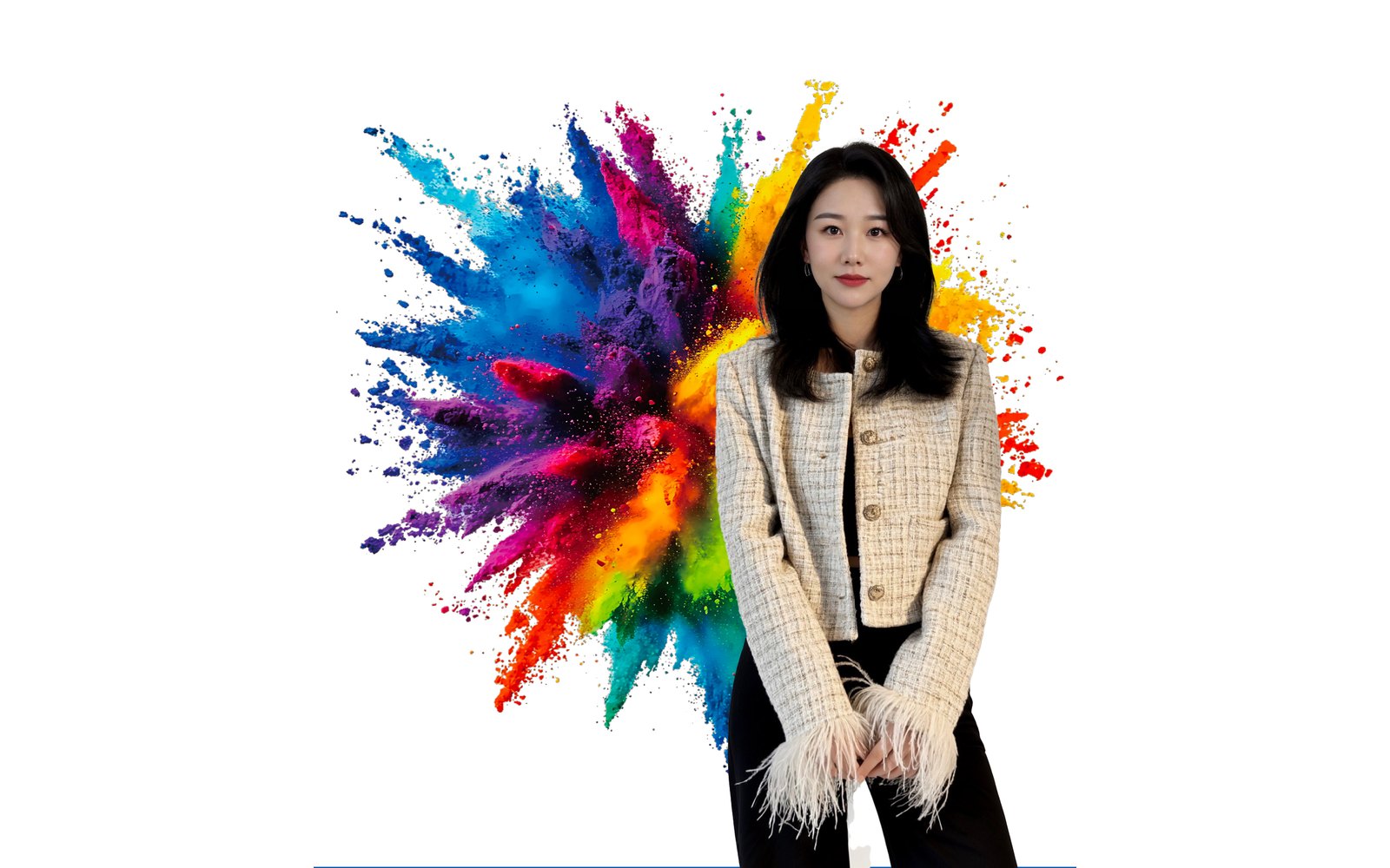 GLIDE dyes factory video cover with colorful dye visual